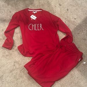 Christmas cheer sweat suit outfit